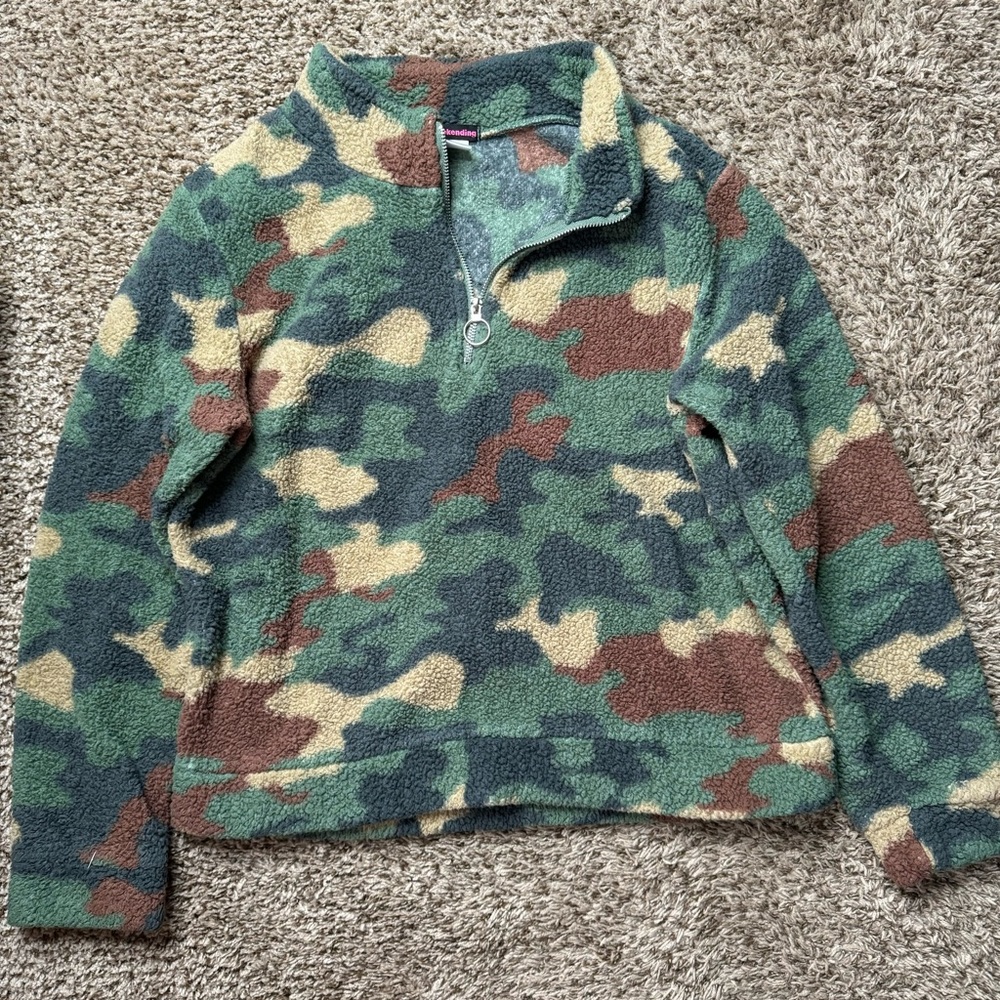 Quarter zip sweater